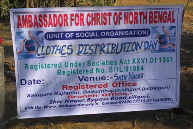 Ambassador For Christ of North Bengal